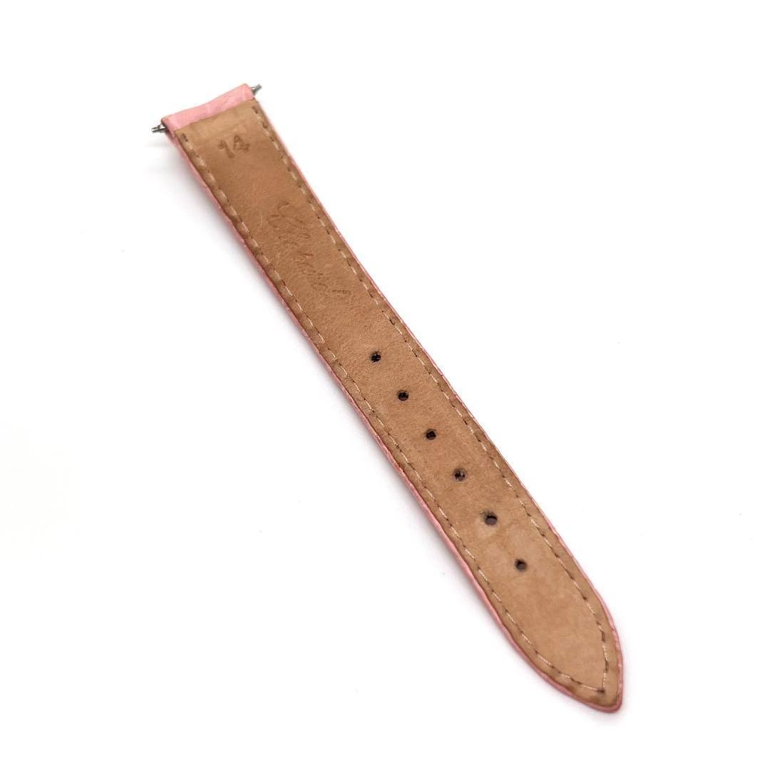 キムチ✨ CHOPARD ショパール 替えベルト クロコ ピンク 尾錠