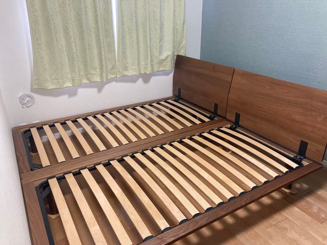 あぽろ　MUJI 無印　ベッドフレーム　2台