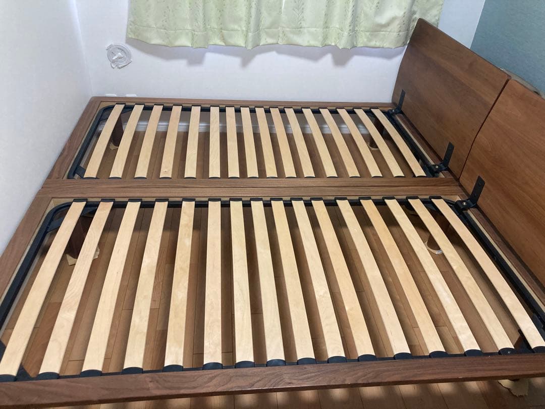 あぽろ　MUJI 無印　ベッドフレーム　2台