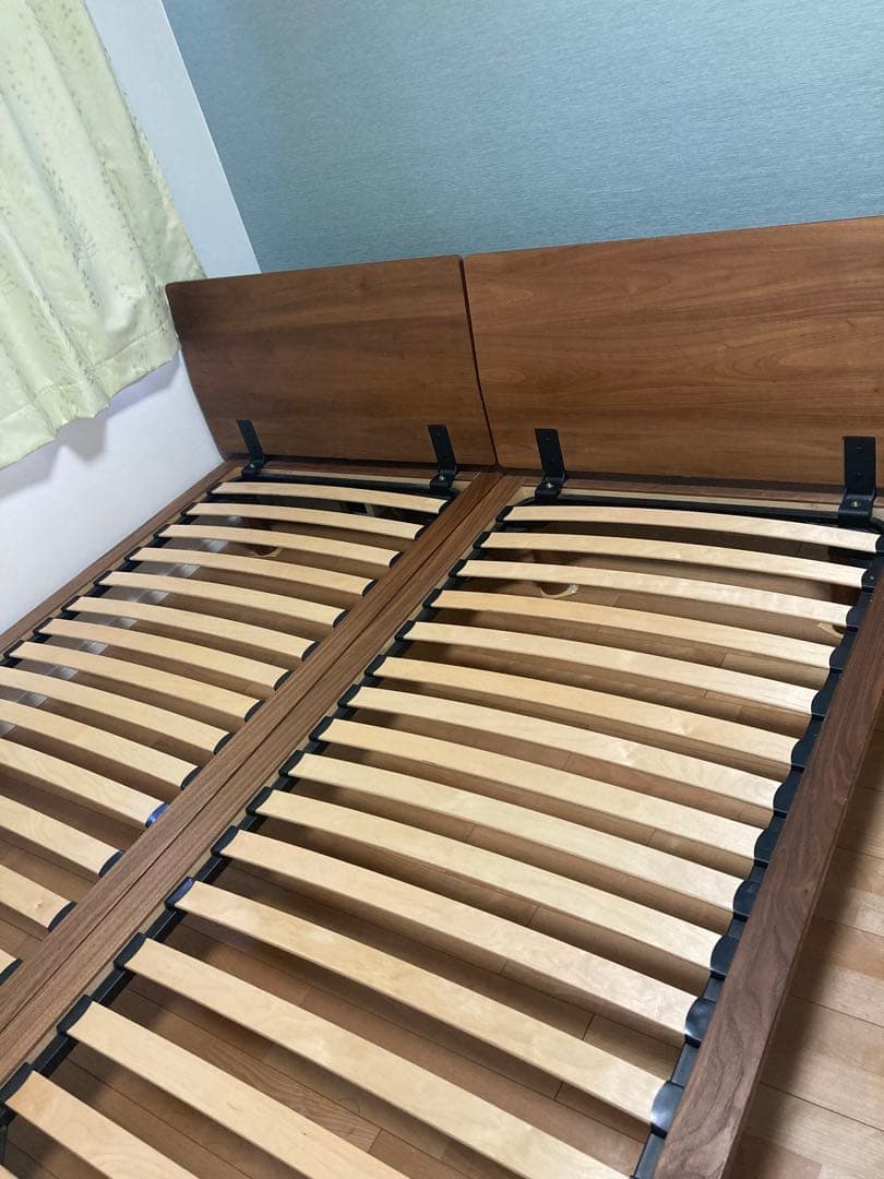 あぽろ　MUJI 無印　ベッドフレーム　2台