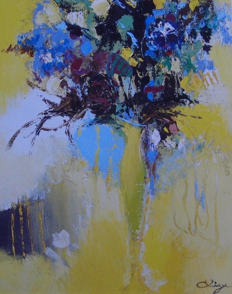 板垣千鶴子、【夢の続き】、希少な額装用画集より、厳選、新品額装、マット額装付