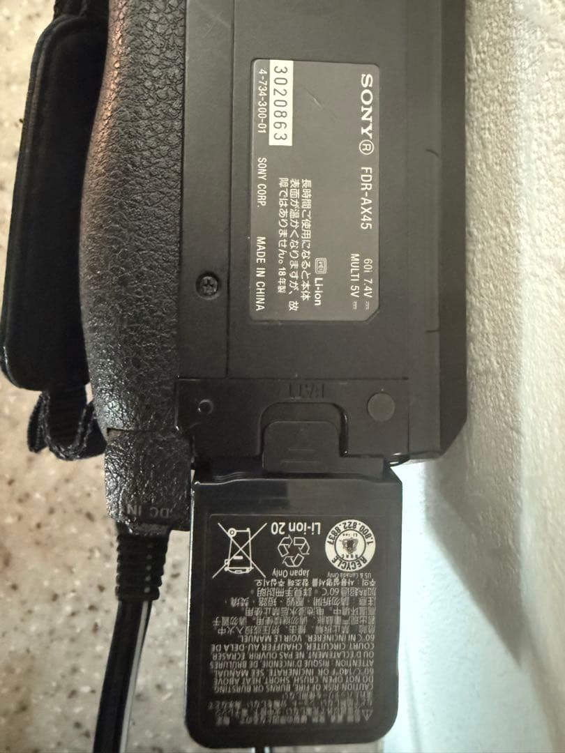 SONY FDR-AX45 4K ビデオカメラ ハンディカム 2018年製