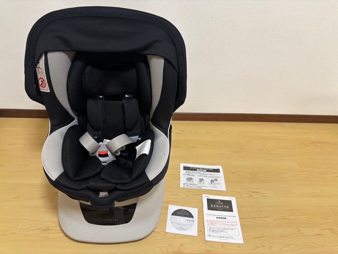 美品⭐︎チャイルドシート　エールベベ クルットNT/クルットNT2