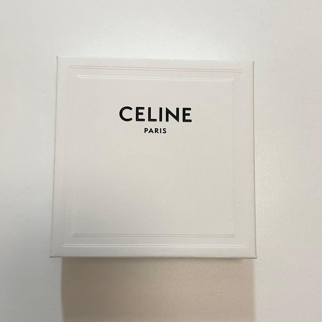 ［CELINE］セリーヌゴールド ドロップ型ピアス