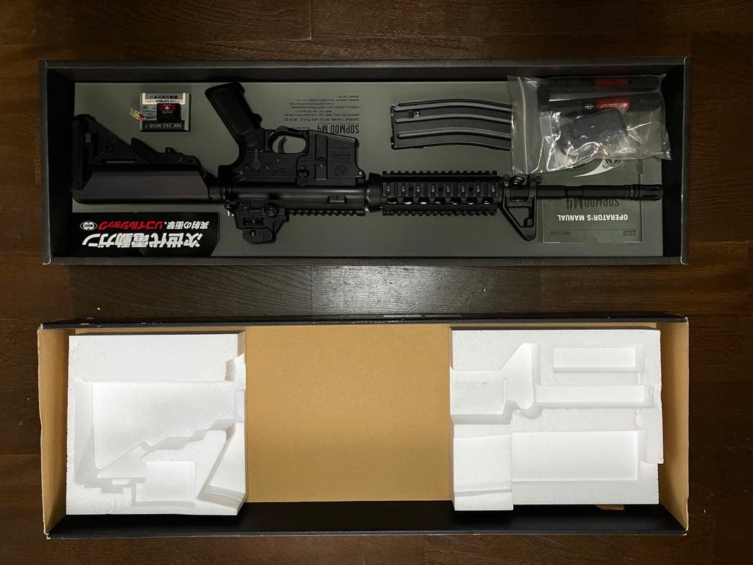 SOPMOD M4 エアソフトガン スコープ付き