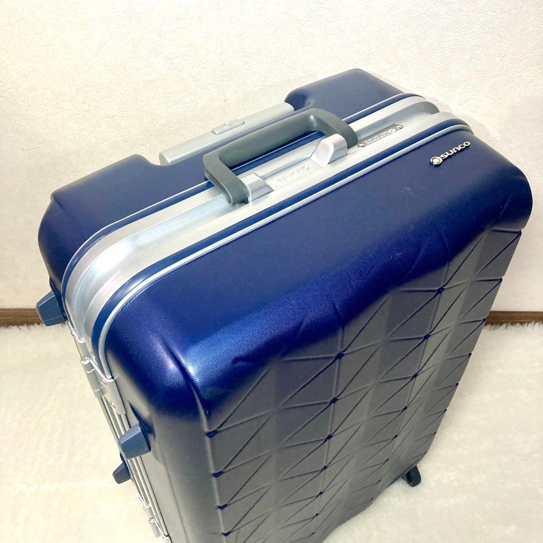 【とら】SUNCO サンコー 73L キャリーケース 軽量 スーツケース