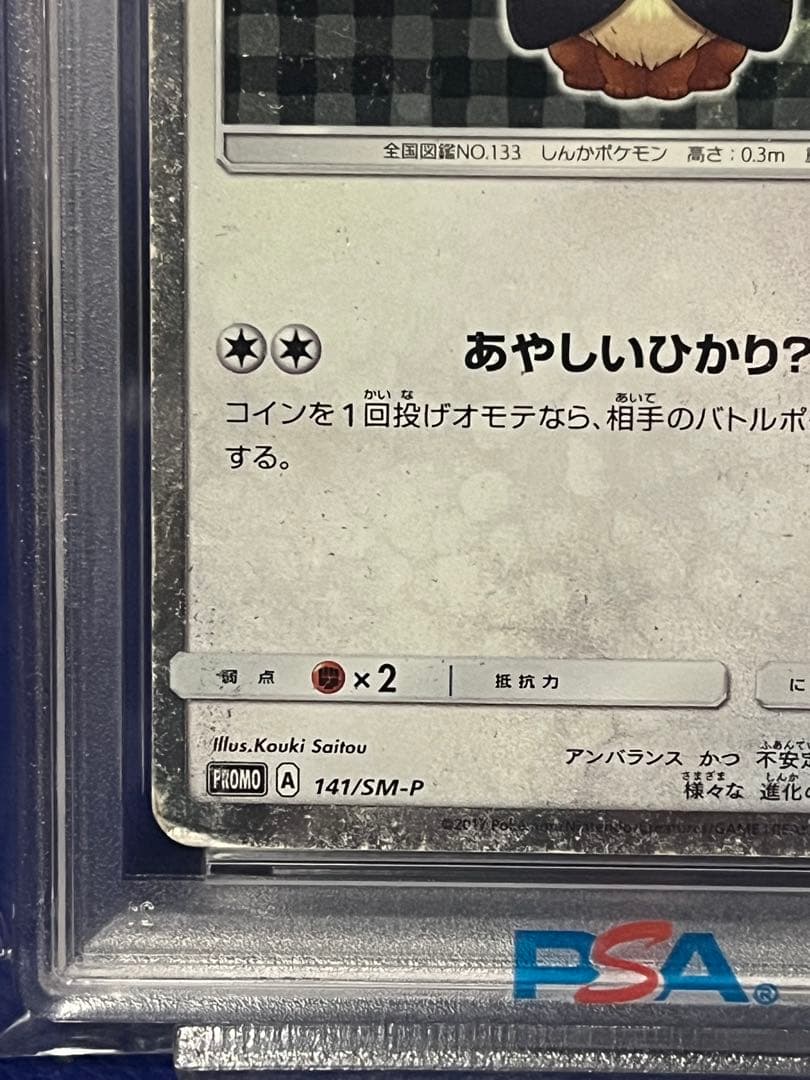 【歴戦個体】ポンチョを着たイーブイ（ブラッキー） PROMO SM-Pプロモ