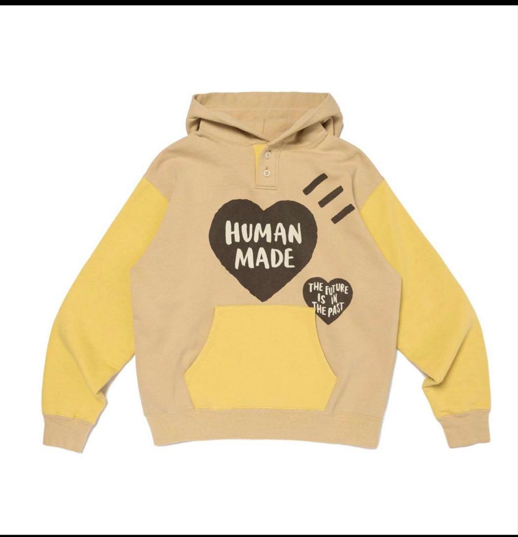 HUMAN MADE パーカー BEIGE ベージュ　Lサイズ