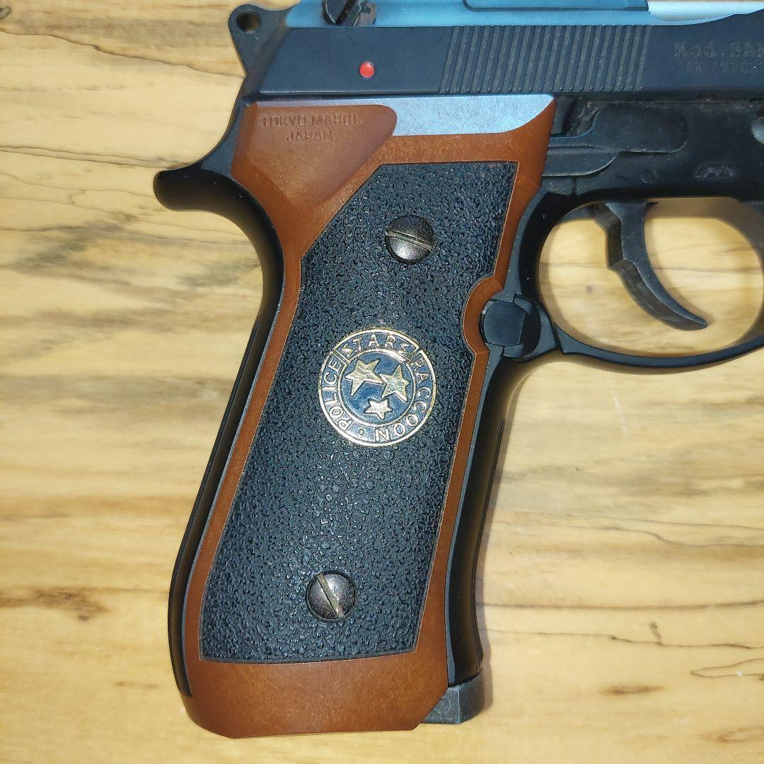 バイオハザードモデルガスガン ブラック/ブラウン