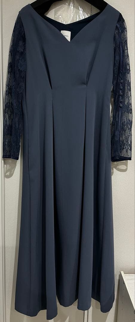 アメリービンテージ　ドレス　FREE ブルー