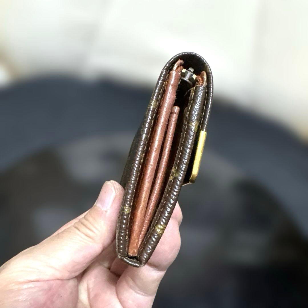 14☆希少美品♪ヴィンテージ エクレール 二つ折り 財布 コンパクトウォレット