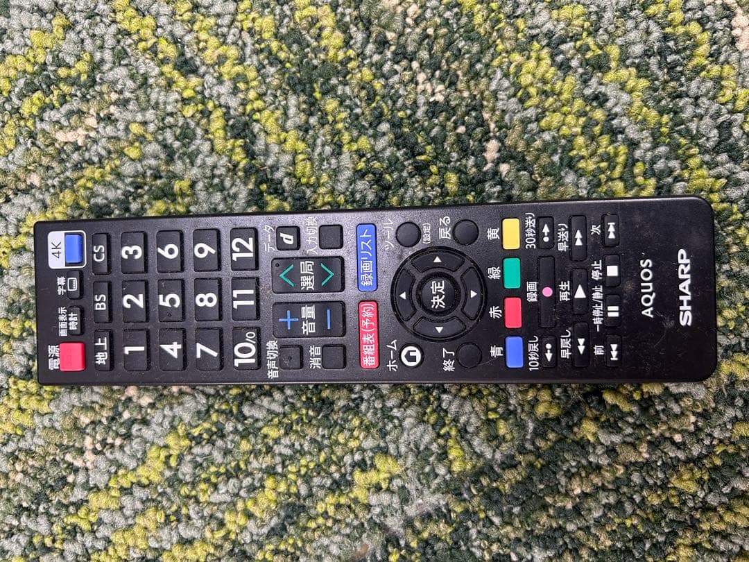 シャープ 40V型 4Kチューナー 液晶テレビ AQUOS 4T-C40BH1