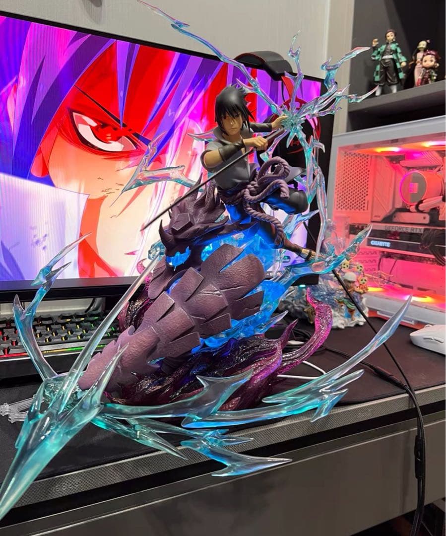 NARUTO ナルト うちはサスケ ガレージキット ガレキ スタチュー ⑤