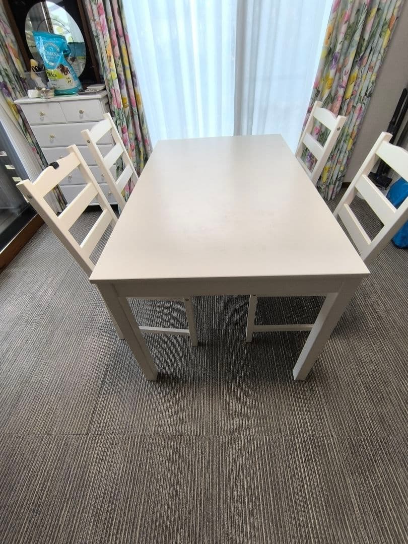 【引取りに来てくれる方限定】IKEA ダイニングテーブルセット