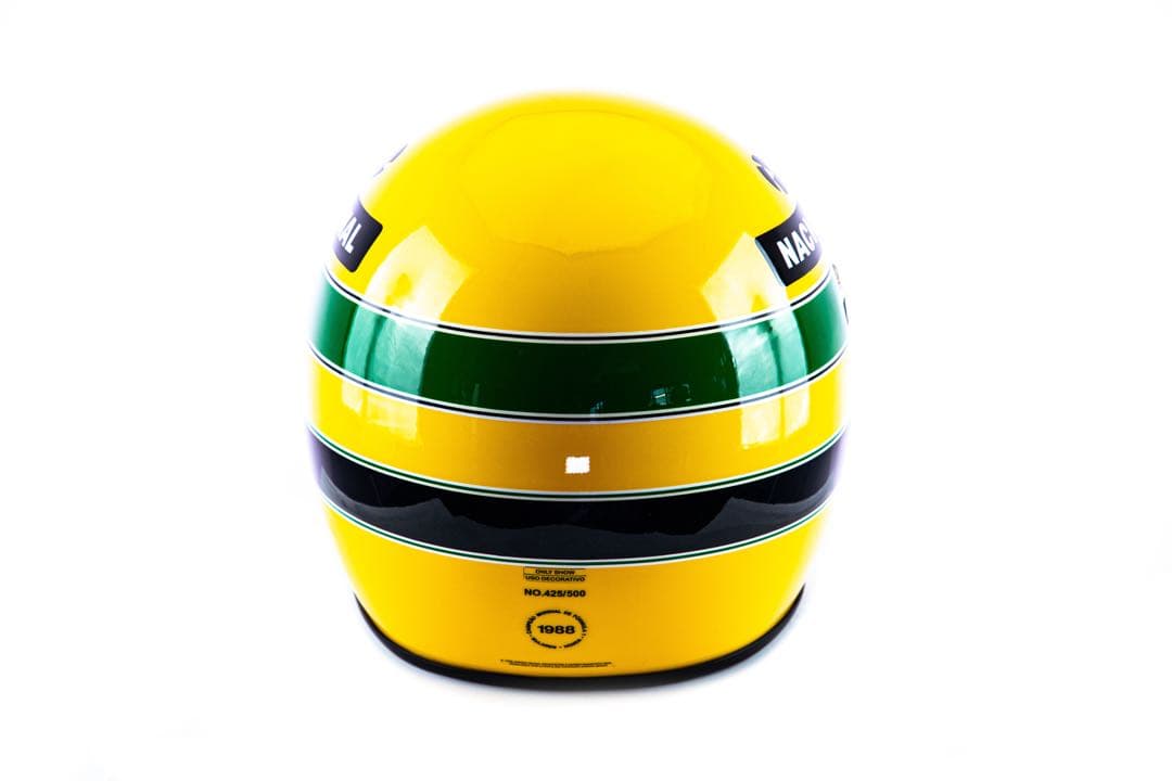 【没後30周年】1988モデル 1/1 アイルトン・セナ 公認レプリカヘルメット