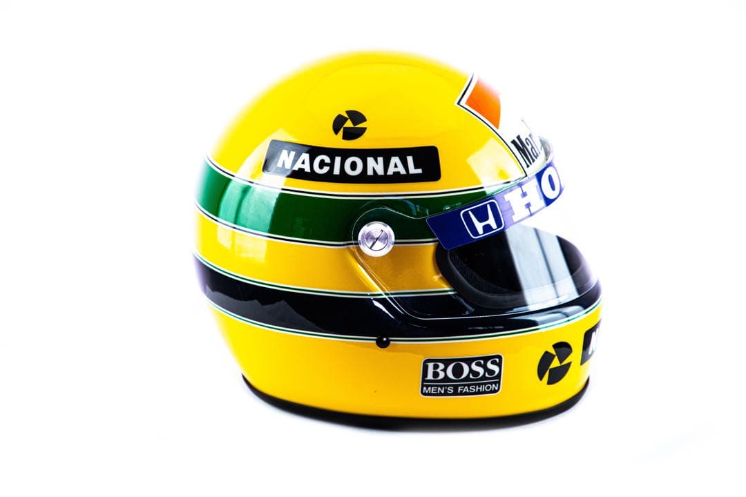 【没後30周年】1988モデル 1/1 アイルトン・セナ 公認レプリカヘルメット