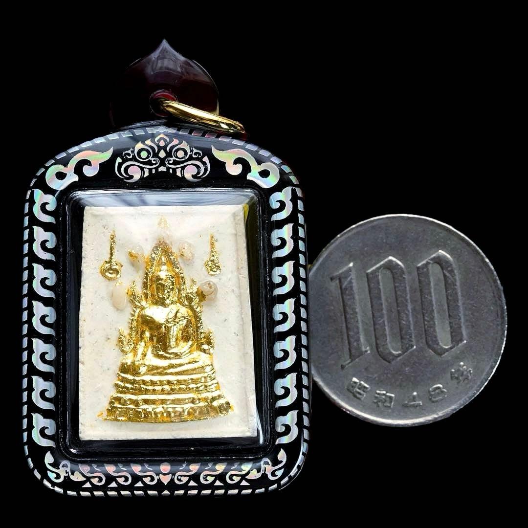 超希少　仏の聖米石と天上の守護神守る ソムデジオンパトム　富　プラクルアン