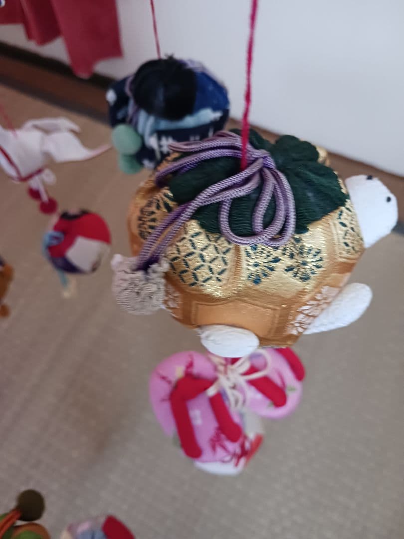 【寒波見舞いセール】雛人形　つるし雛　女児　手作り　豪華　7段×7列の49個