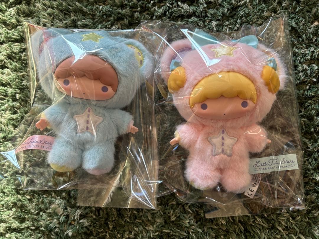 値下げ　キキララ　リトルツインスターズ　50周年　ぬいぐるみ　2個セット
