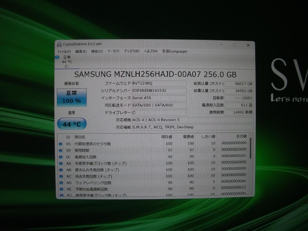希少16GBメモリ/CF-SV8/Office2024+SSD256G(456)