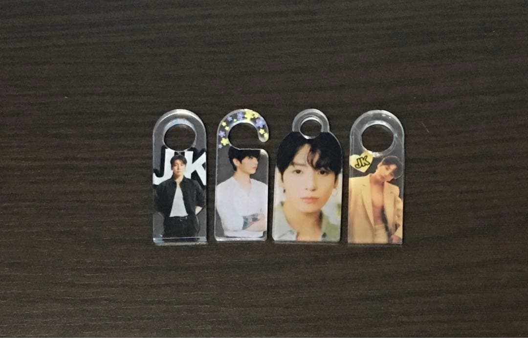 【ゆうこりん】ジョングクストロータグ①② アクリルパーツ