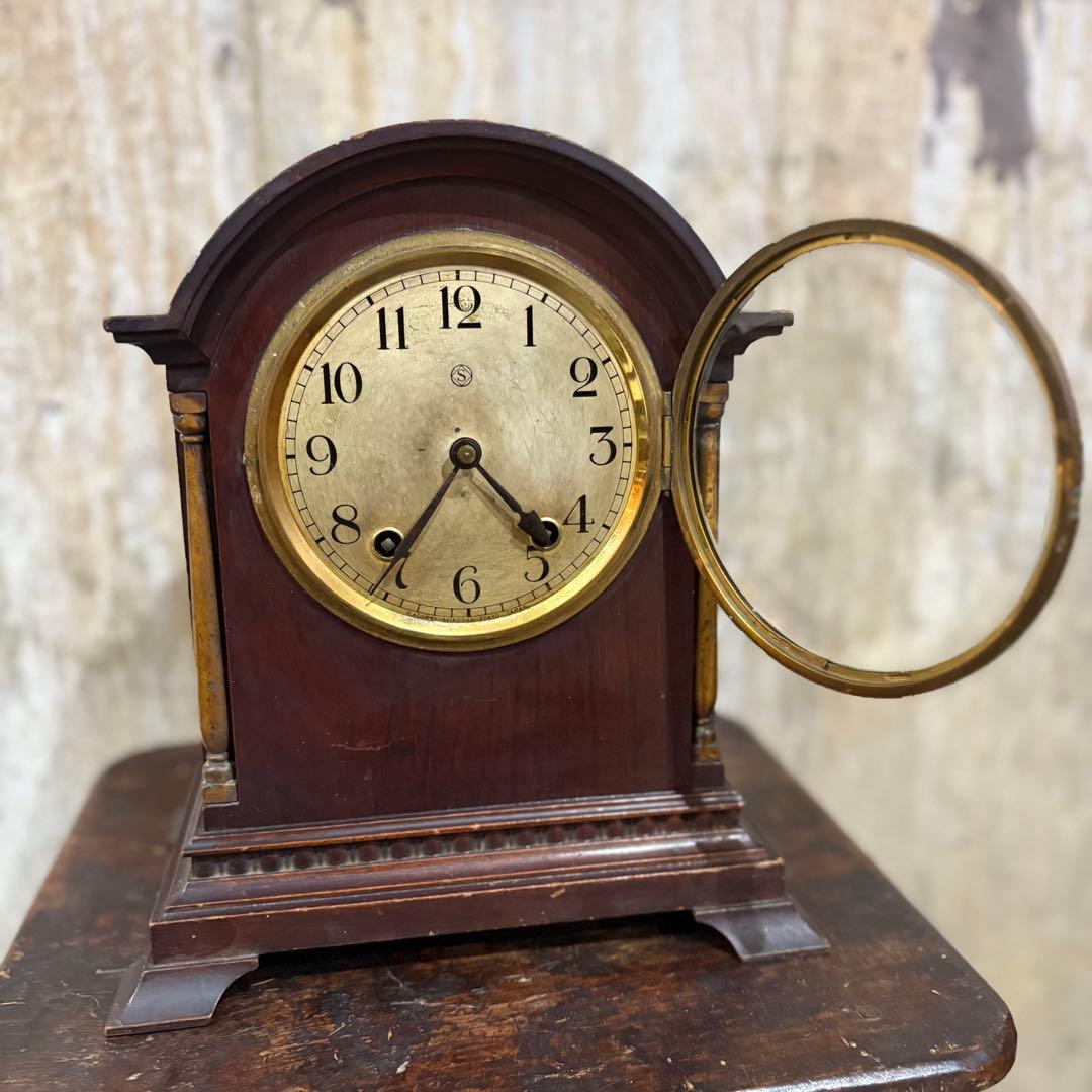 SEIKOSHA 精工舎 ゼンマイ時計　機械時計　置時計　ヴィンテージ