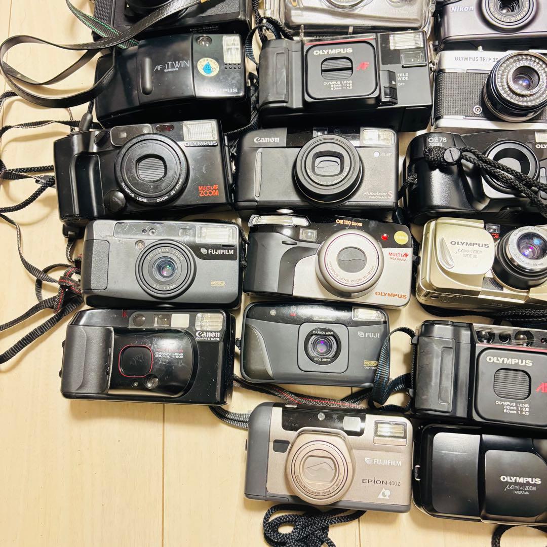 【ジャンク品】コンパクトフィルムカメラ　31点セット