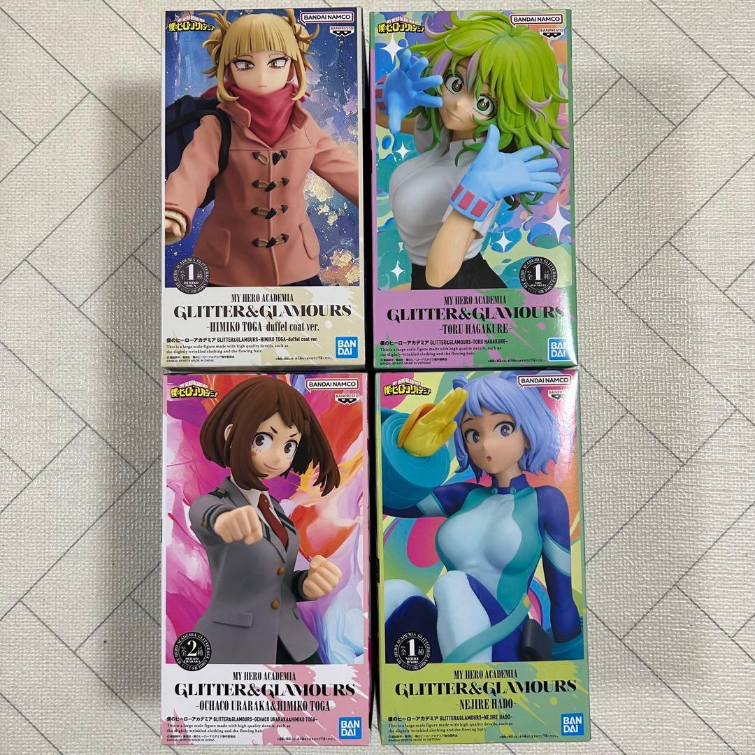 トガヒミコ 葉隠透 波動ねじれ 麗日お茶子 僕のヒーローアカデミアGLITTER