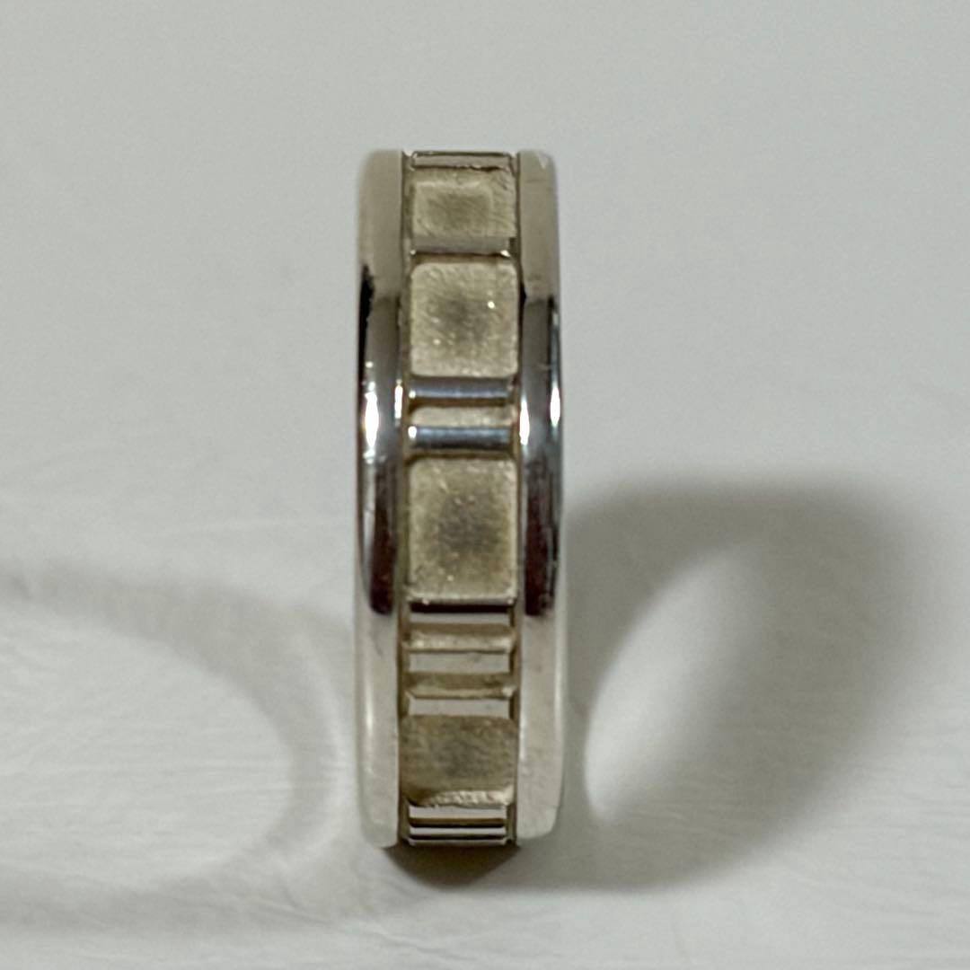 【美品】Tiffany & Co. 925 シルバー アトラスリング 11号