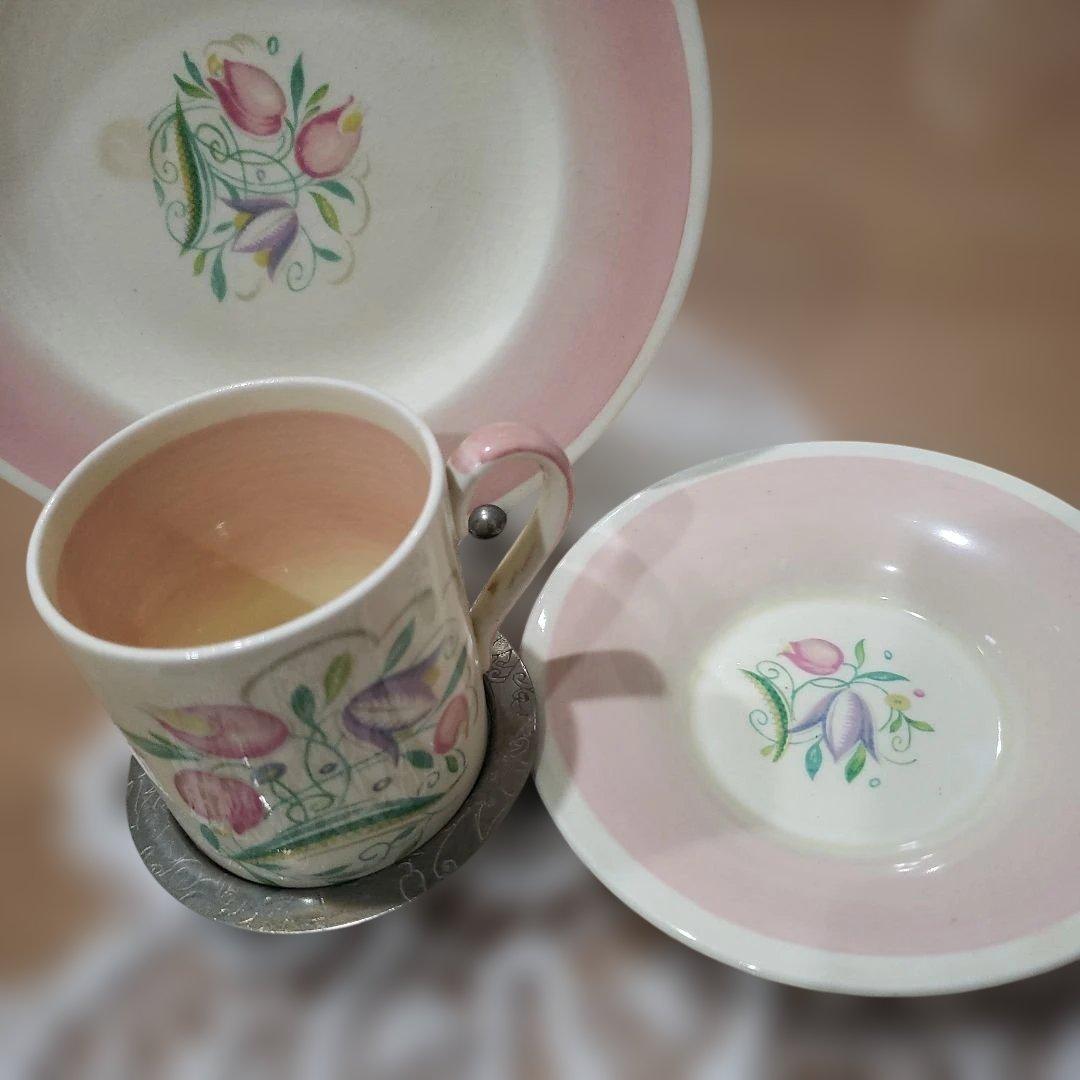 スージークーパー❣️ドレスデン　デミタストリオ