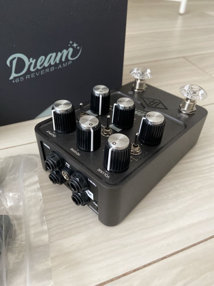 [美品] Dream65 Reverb Amp 純正アダプターセット　UAFX