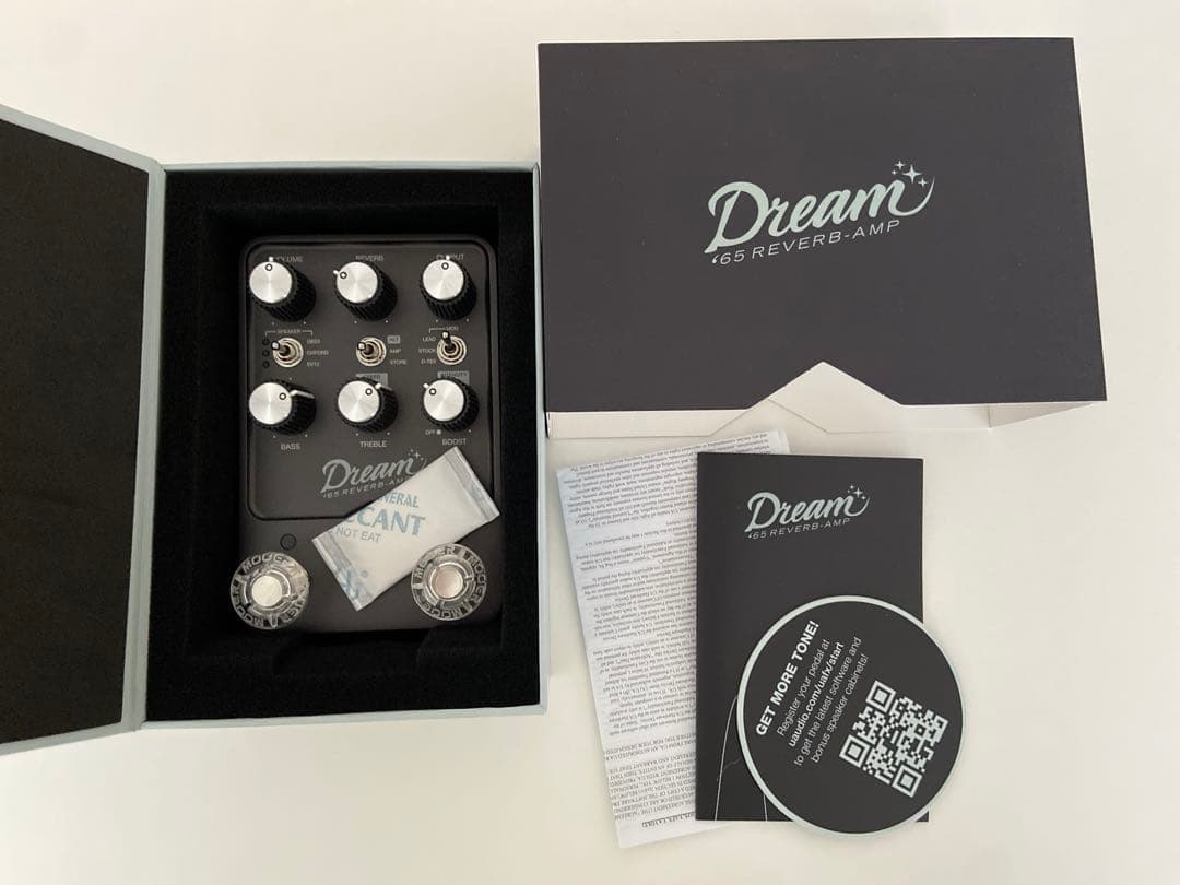 [美品] Dream65 Reverb Amp 純正アダプターセット　UAFX