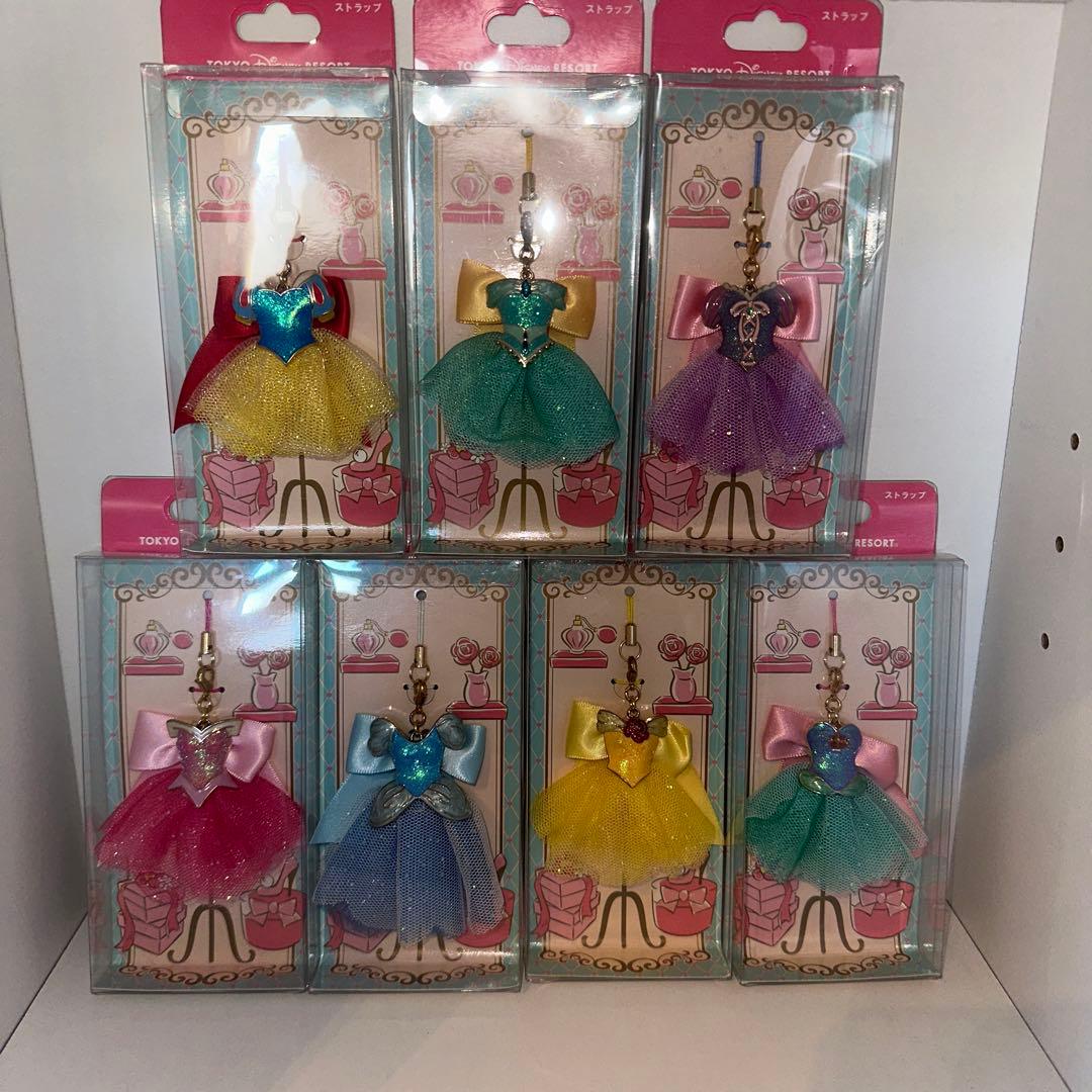 ディズニープリンセス　ドレス　ストラップ