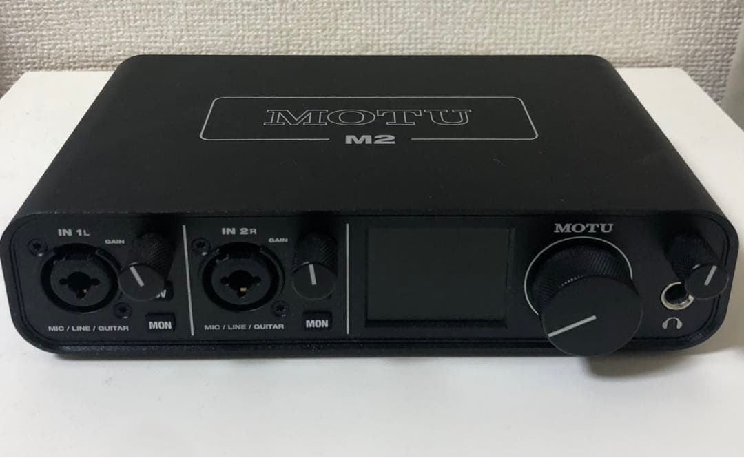 MOTU M2 2-in/2-out USBオーディオインターフェイス　中古美品