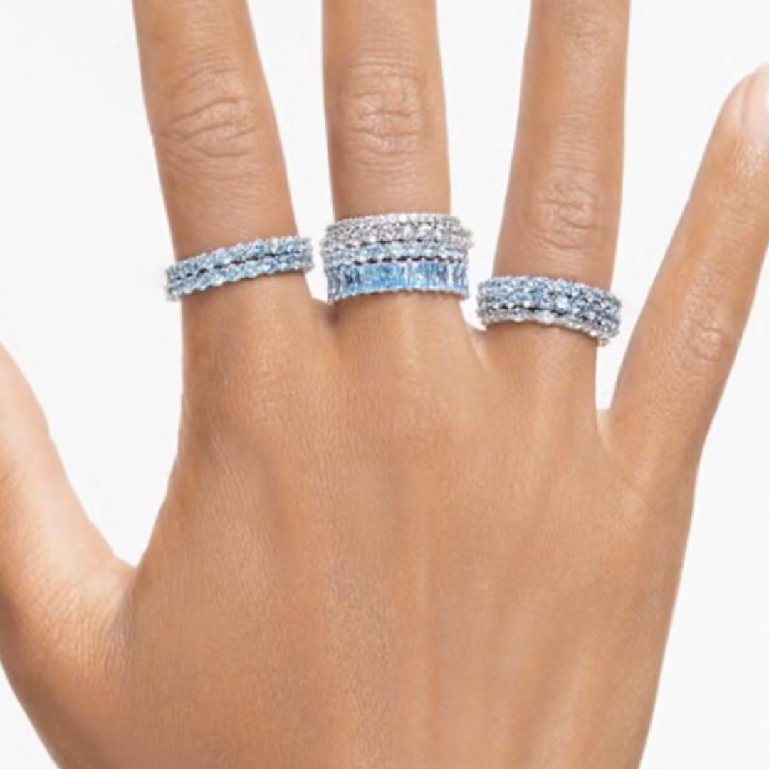 【美品】スワロフスキー　リング　マトリックスヴィダトーレ　サイズ52 箱付き