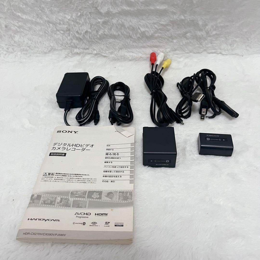 【希少】 SONY HDR-CX270V ビデオカメラ ピンク デジタルカメラ