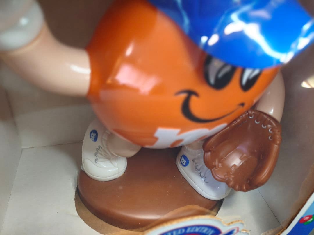 1995年 M&M's オレンジ 野球 ディスペンサー 限定品