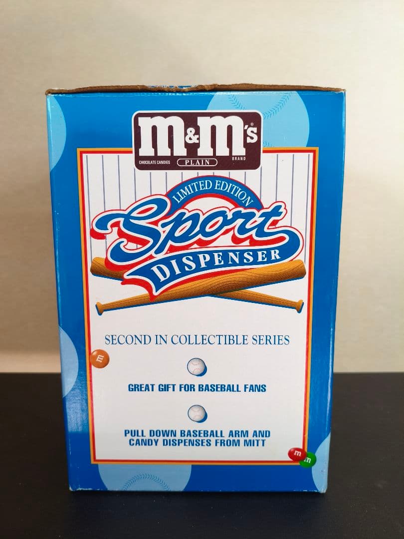 1995年 M&M's オレンジ 野球 ディスペンサー 限定品