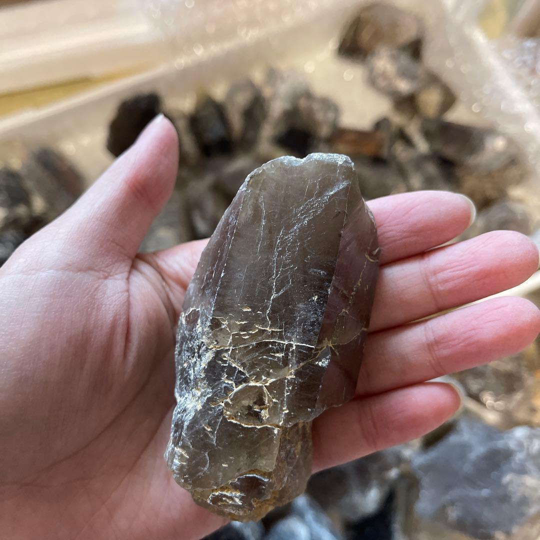 天然石 スモーキークォーツ 110個セット