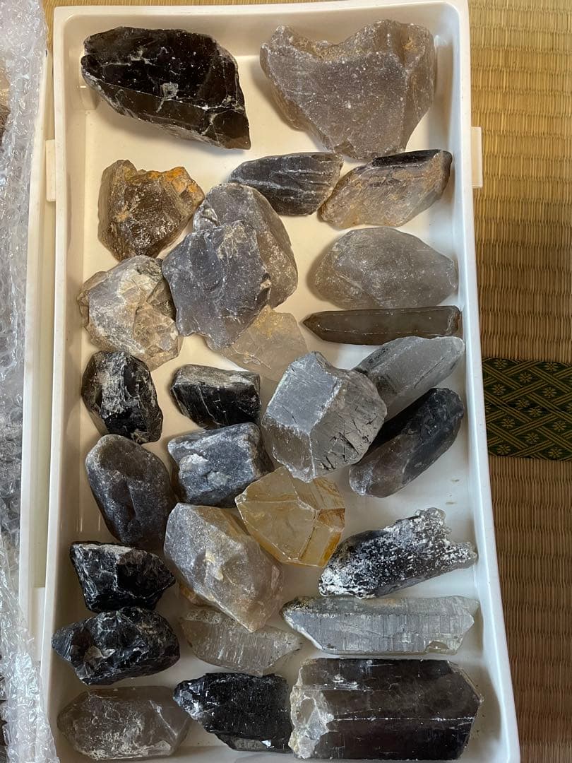 天然石 スモーキークォーツ 110個セット
