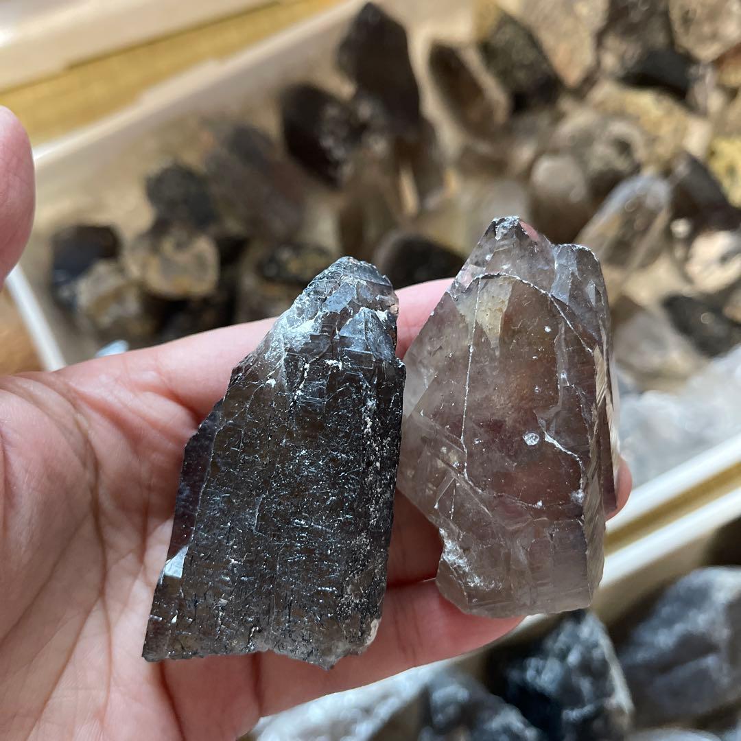 天然石 スモーキークォーツ 110個セット