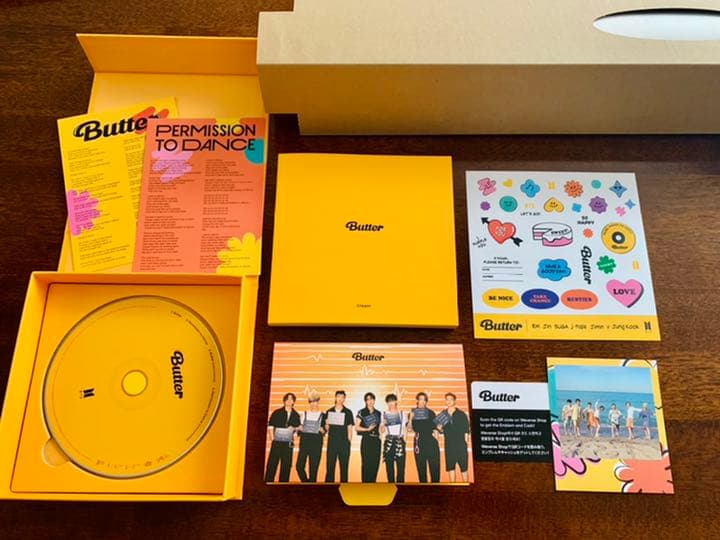 BTS Butter Cream ver. FC テヒョン ユンギ セット