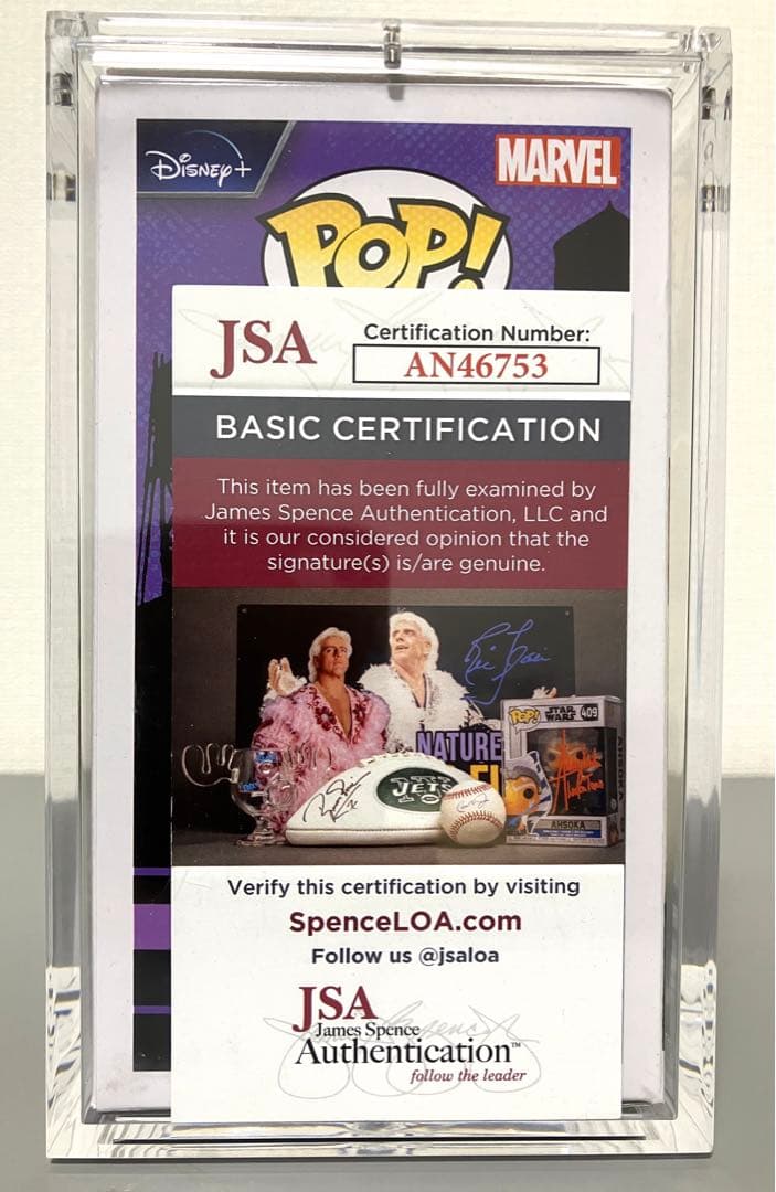 Funko POP ホークアイ ジェレミー・レナー 直筆サイン アベンジャーズ