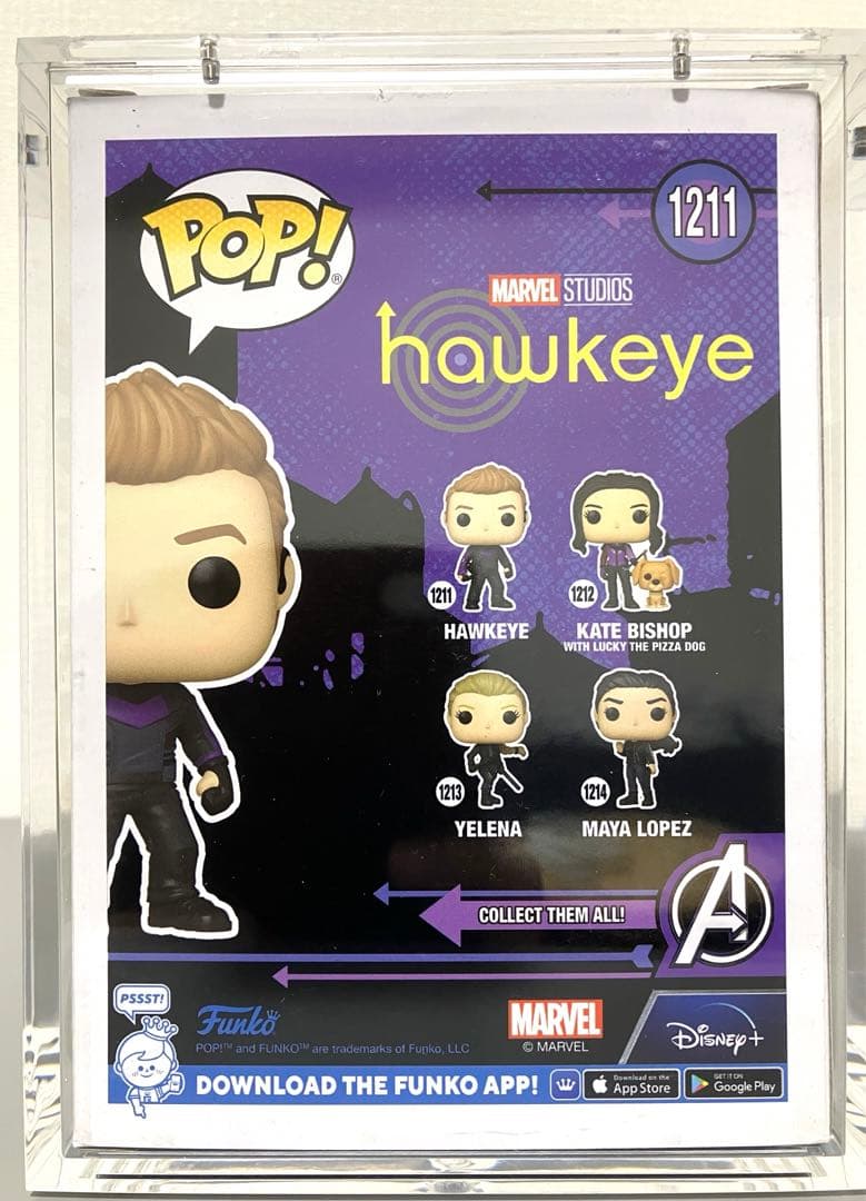 Funko POP ホークアイ ジェレミー・レナー 直筆サイン アベンジャーズ