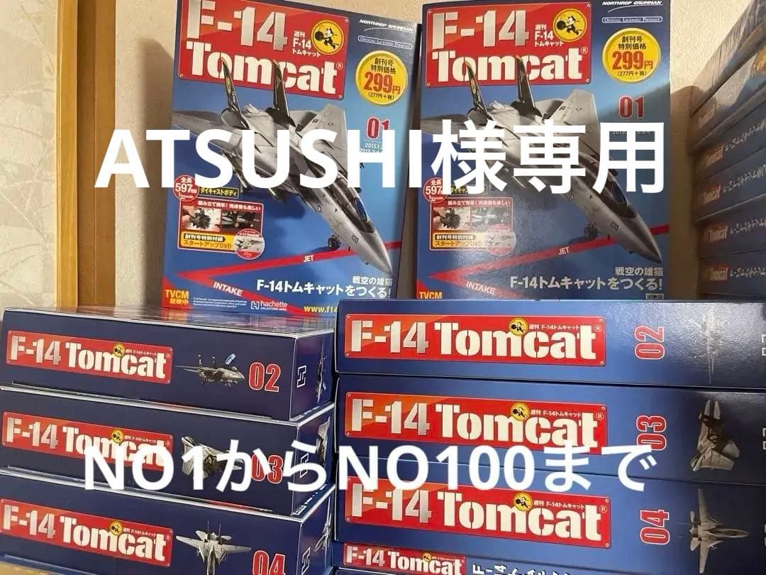 F-14 Tomcatを作る【NO1からNO100】