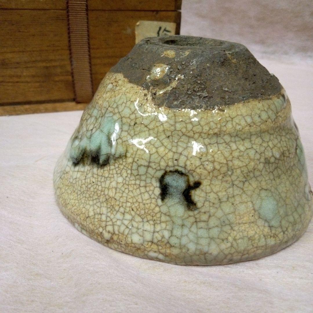 古志野　絵志野茶碗　古美術　骨董品　古道具