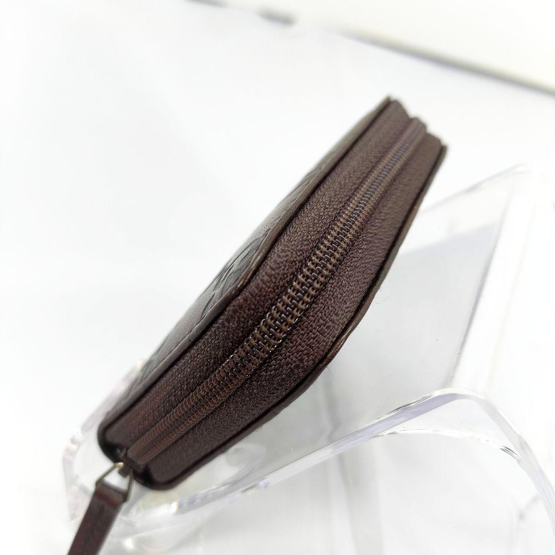 箱付き未使用 グッチ シマ レザー  パース ジッピー 小銭入れ ケ