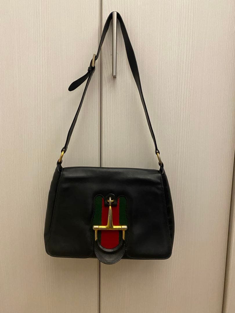 yknkmr0515 オールドグッチ GUCCI シェリーライン ホース