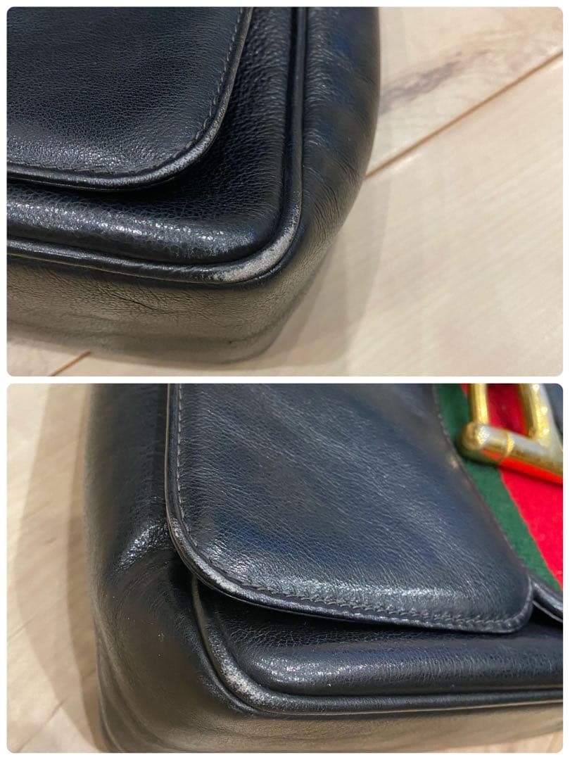 yknkmr0515 オールドグッチ GUCCI シェリーライン ホース