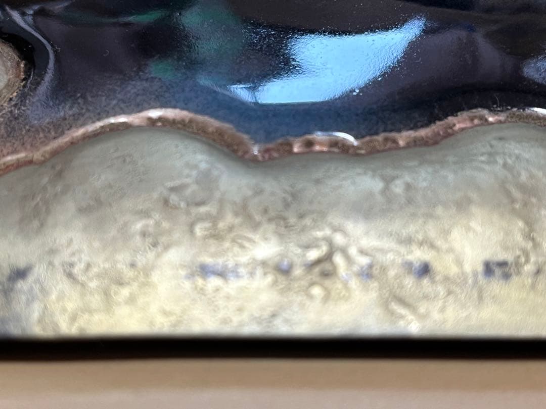 希少 富士山アート メタル陶板レリーフ